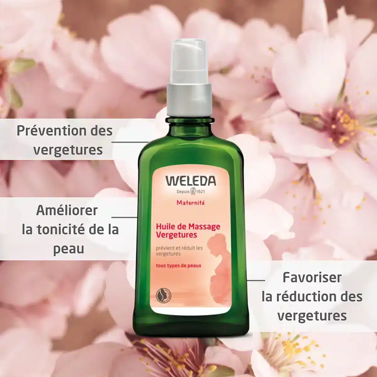 Weleda Huile de Massage Grossesse 100ml – Image 2