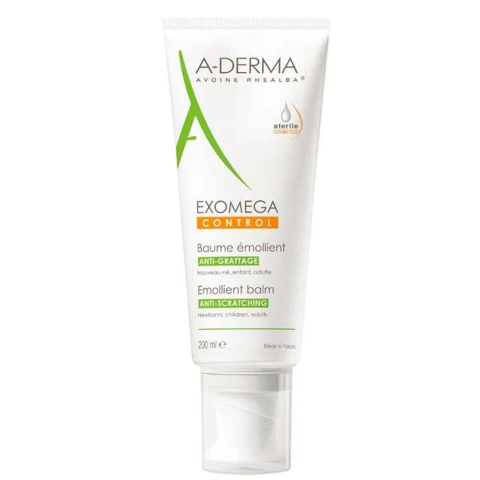 A-Derma Exomega Control Baume Émollient Anti-Grattage 200ml