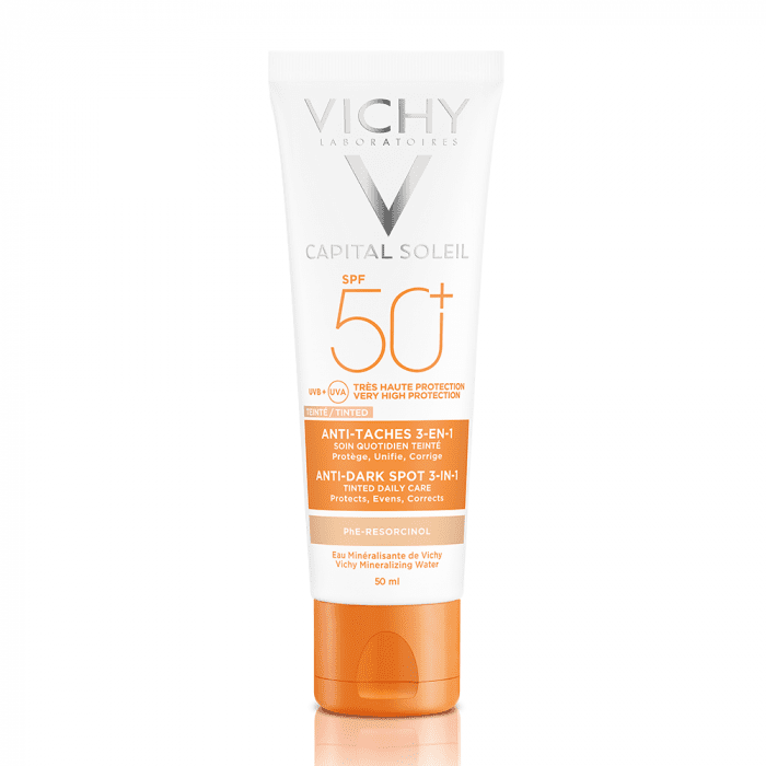 Vichy Idéal Soleil Crème Anti-Tache Teintée 3en1 SPF50+ 50ml